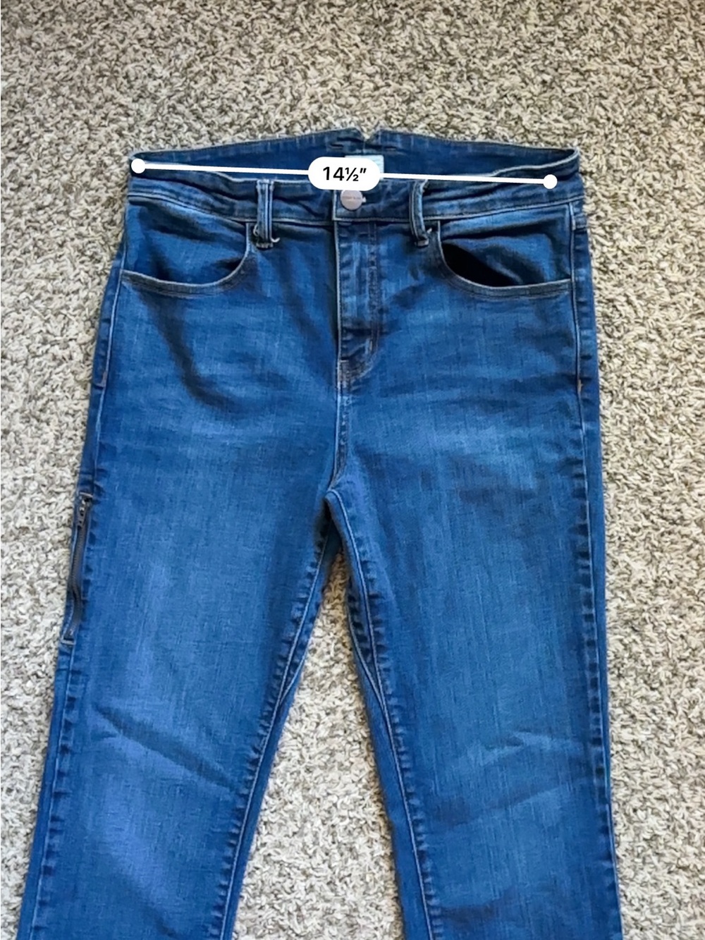 Women’s Ripton & Co. Classic Straight-Leg Jeans — Dark Blue - Picture 10 of 13